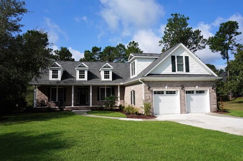 Traditional exterior of home