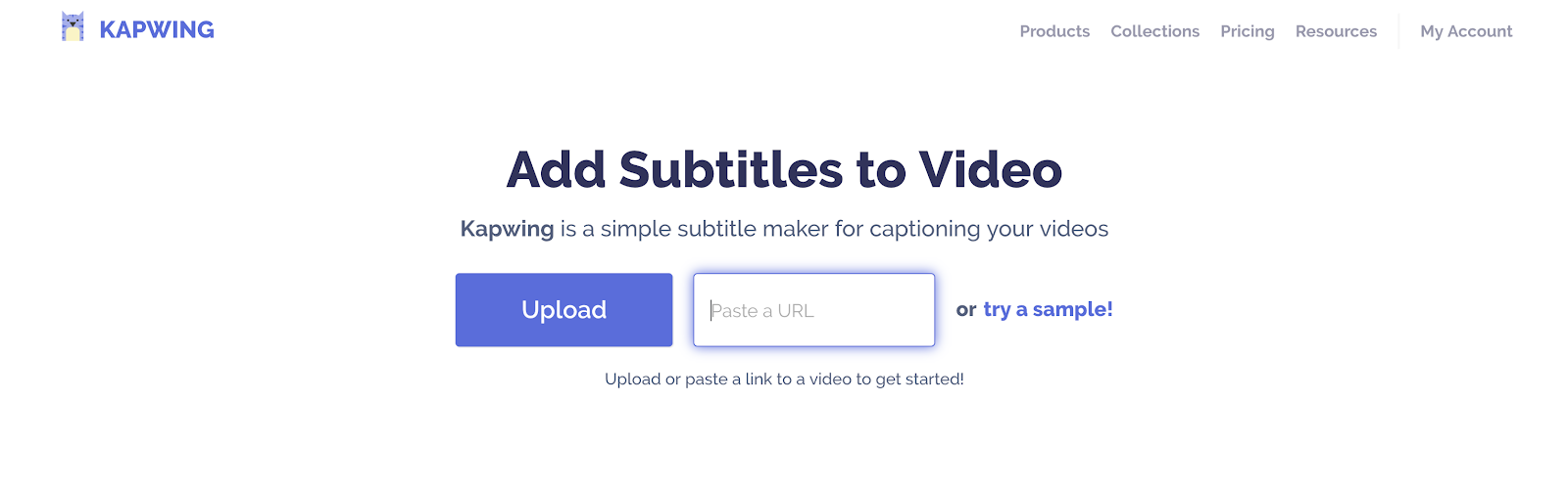 adding subtitles blog video